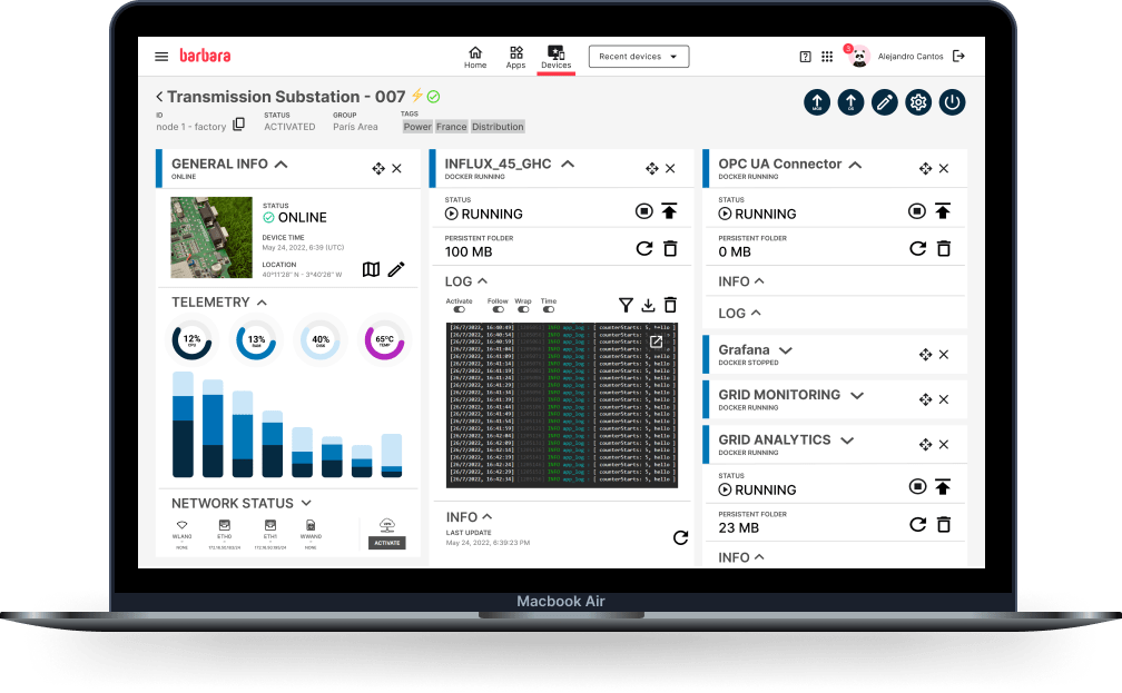 Livedemo Barbara - Space Textures - Creative Mobile Collection